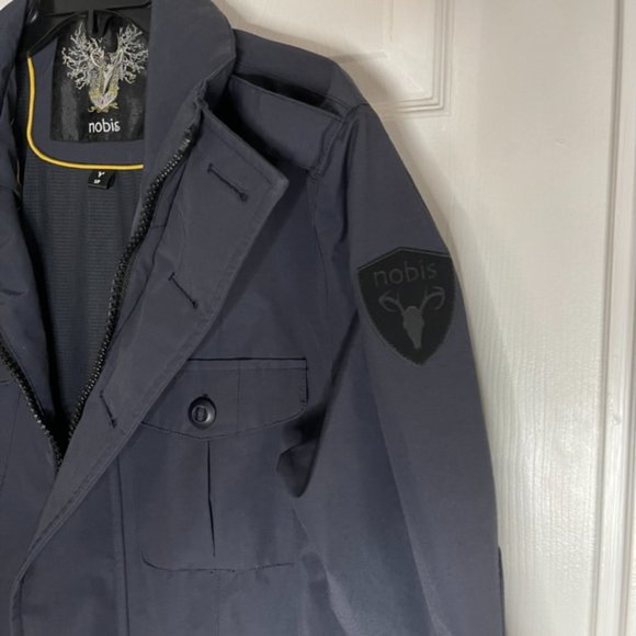 Nobis Admiral Shirt Jacket (NAVY BLUE)- EUC - Picture 6 of 8